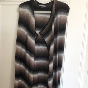 Tart Sleeveless Sweater Duster (ombré)